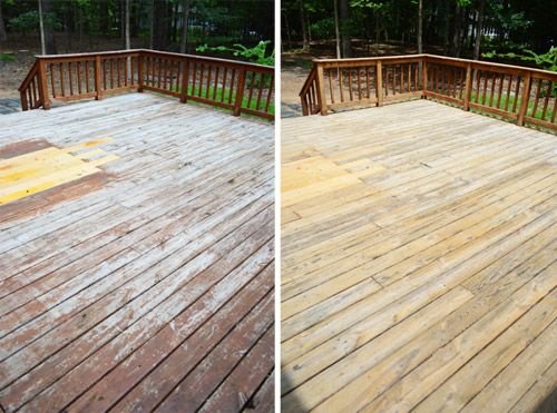 Remove Deck Paint easily